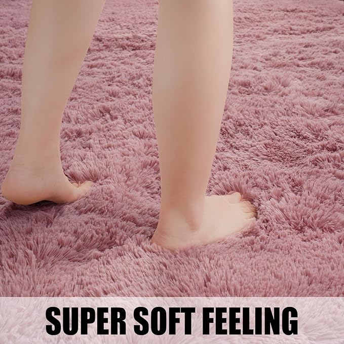 Merelax Soft Modern Indoor Large Shaggy Rug - Image 4