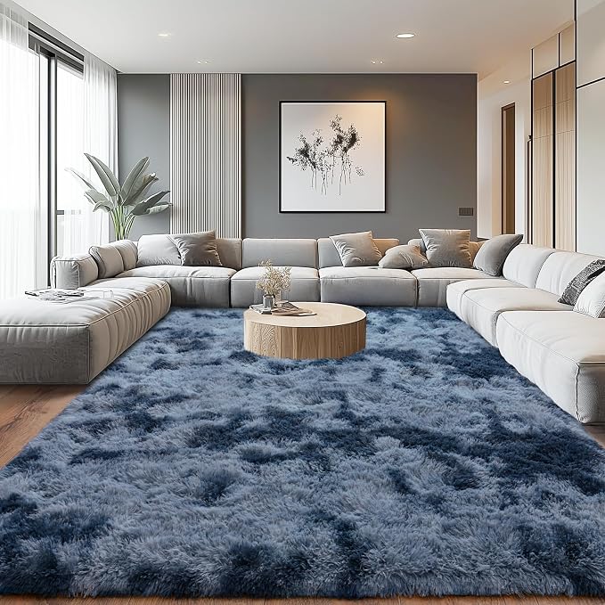Extra Large Plush Rug High Pile Fluffy Rug - Image 4