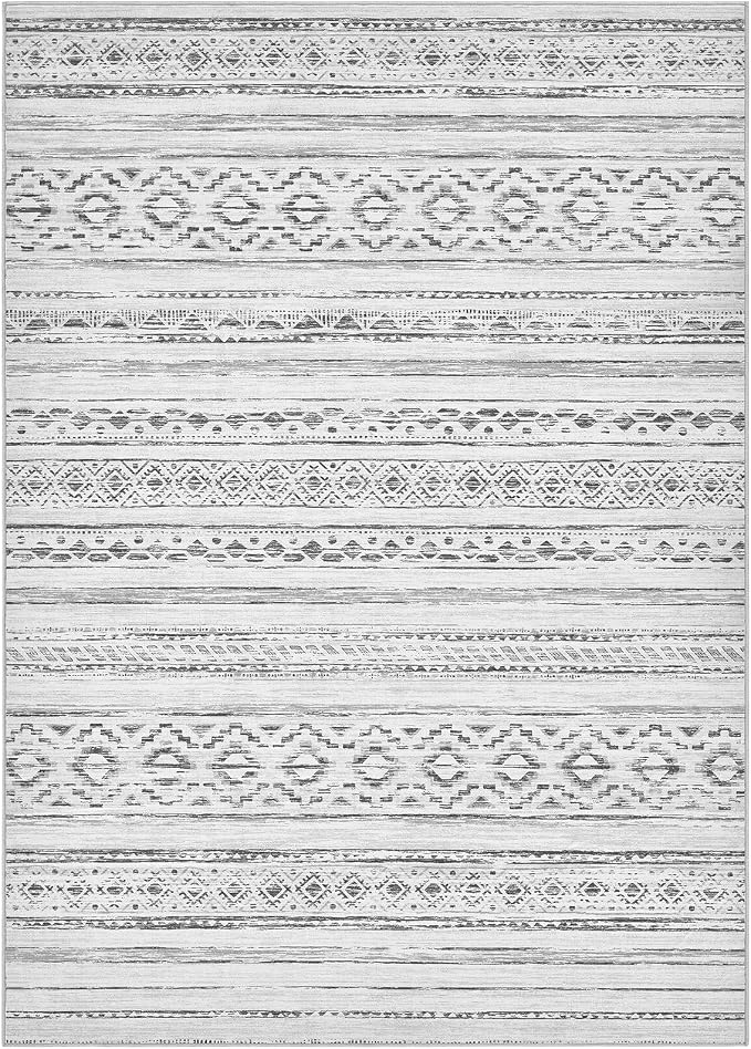 cotiled 10x12 Area Rug Living Room: Washable Boho Rugs - Image 9