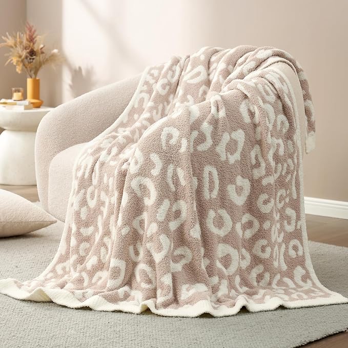 Snuggle Sac Leopard Throw Blanket - Image 3