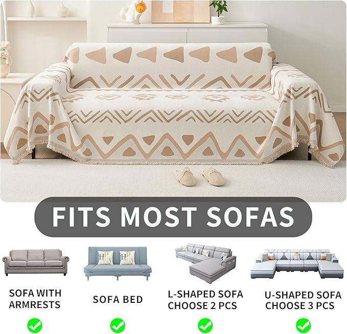 HAOMAIJIA Non Slip Couch Cover Sofa Covers - Image 5