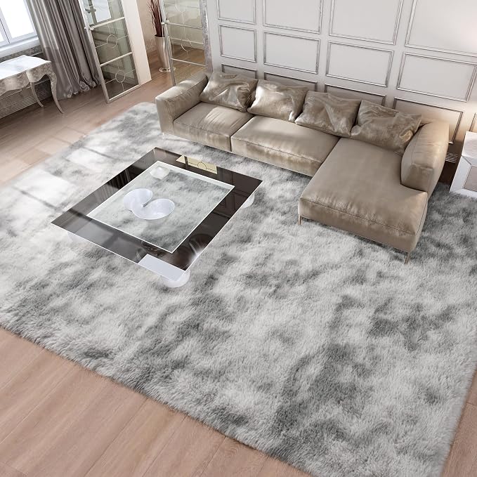 Merelax Soft Area Rugs for Livingroom Bedroom, Shaggy Plush Fuzzy Fluffy Carpet by Merelax