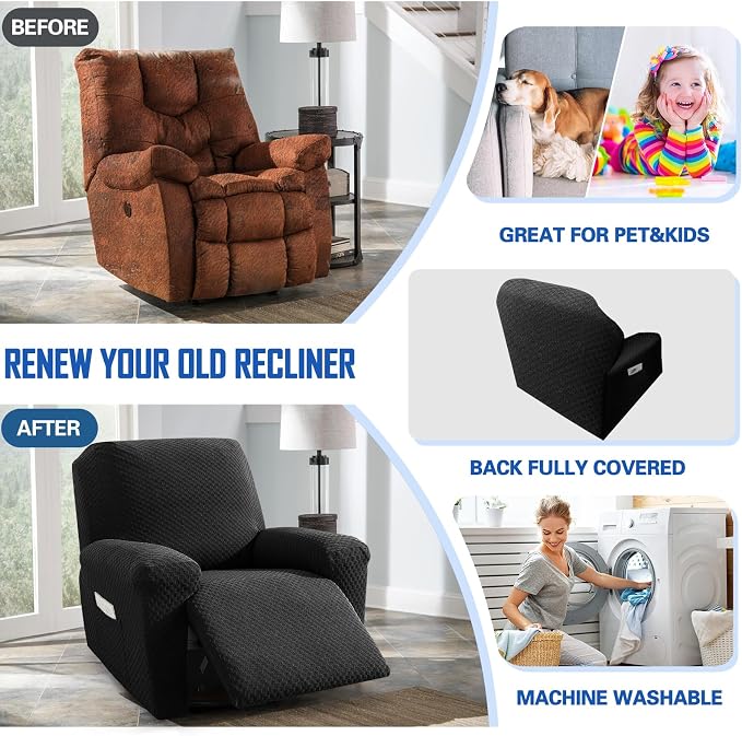 MAXIJIN Recliner Cover Slipcovers - Image 4