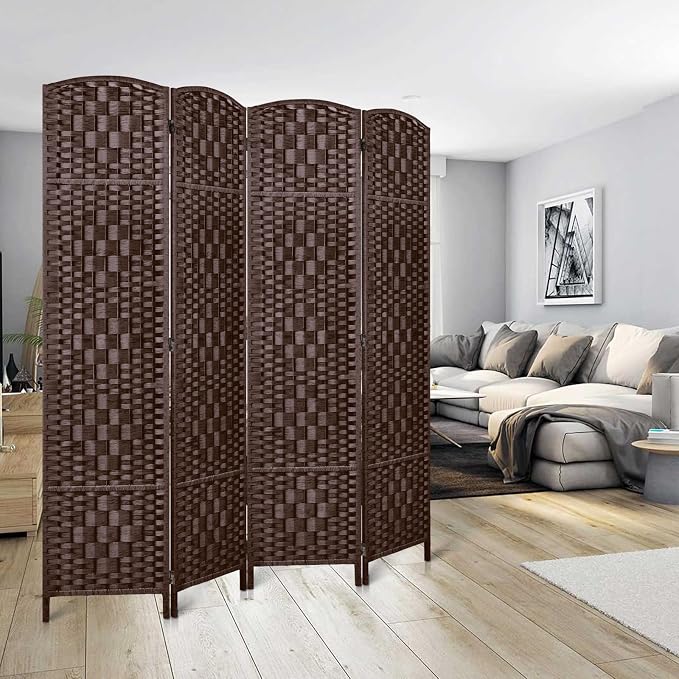 Rose Home Fashion 6 ft Tall Room Divider, Room Dividers and Folding Privacy - Image 2