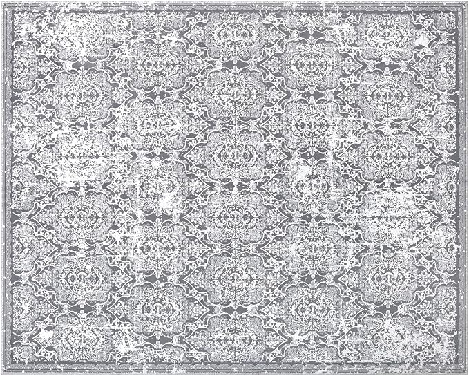 Vaukki Living Room Rug, Vintage Shaggy Soft Laundry Rug, Non Slip Kitchen Area - Image 8