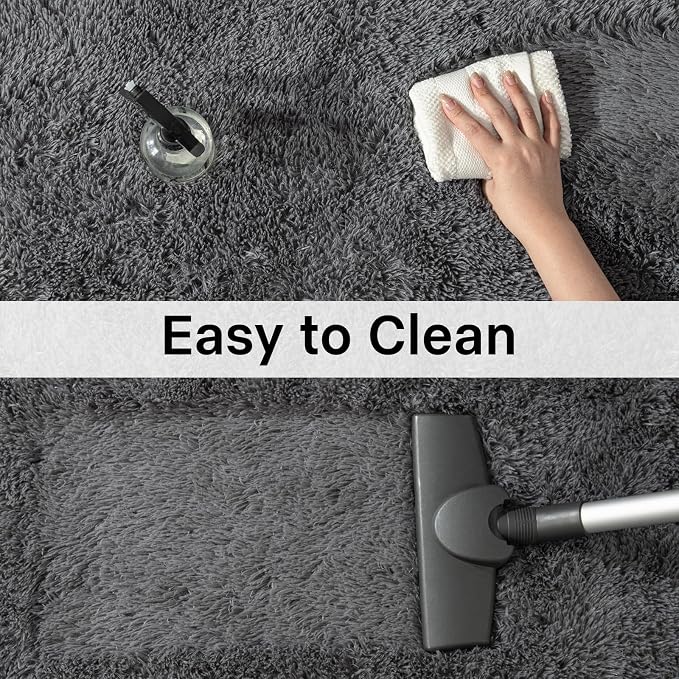 Merelax Soft Area Rugs for Livingroom Bedroom, Shaggy Plush Fuzzy Fluffy Carpet - Image 6