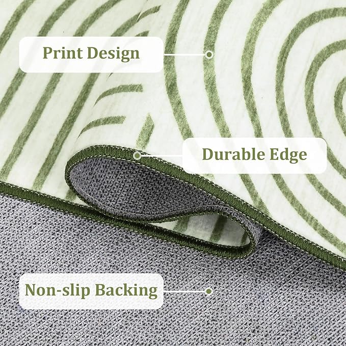 ROYHOME Washable Rug 5x7 Area Rugs - Image 5
