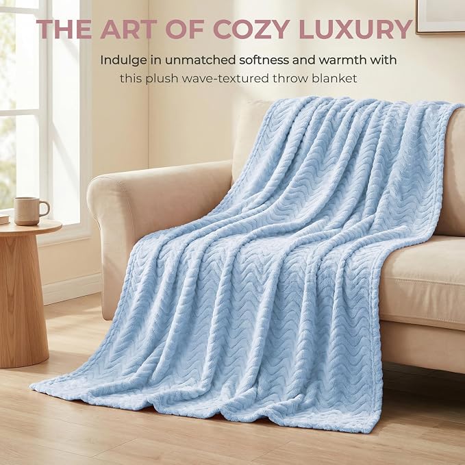 Exclusivo Mezcla King Blanket for Bed, Cozy Lightweight Fleece Blankets for All - Image 6