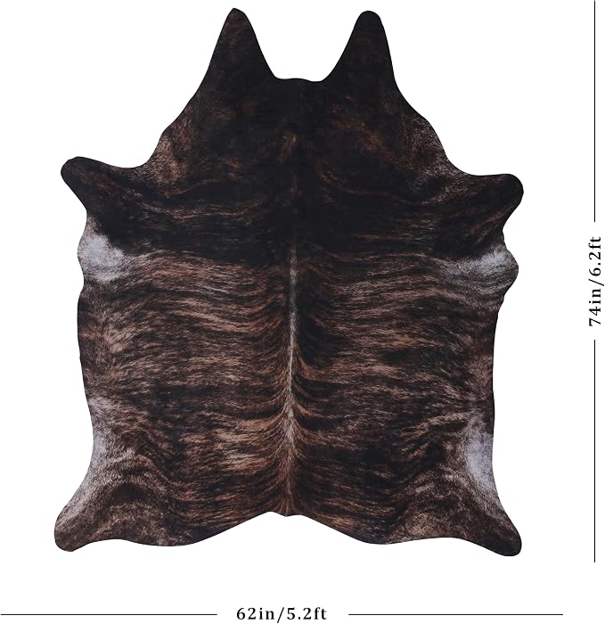 Faux Cowhide Rug: Premium Animal Skin Rug - Image 2