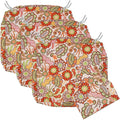 NettyPro Patio Cushion Covers Replacement Set 4 Water Repellent UV Resistant by NettyPro