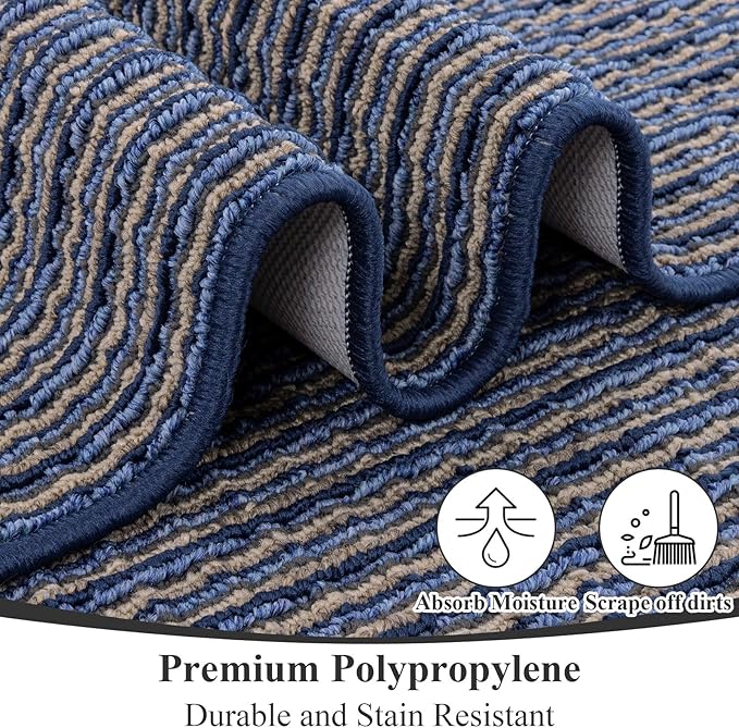 SHACOS Non Slip Kitchen Runner Rug 2x6 Ft, Rubber Backed Washable Runner Rug - Image 5