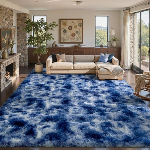 10x14 Ft Extra Large Shag Rugs for Living Room, Ultra Soft Fluffy Furry Area - Image 2