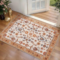 Tangsoo Floral Small Rug 2x3 Washable Rug by Tangsoo