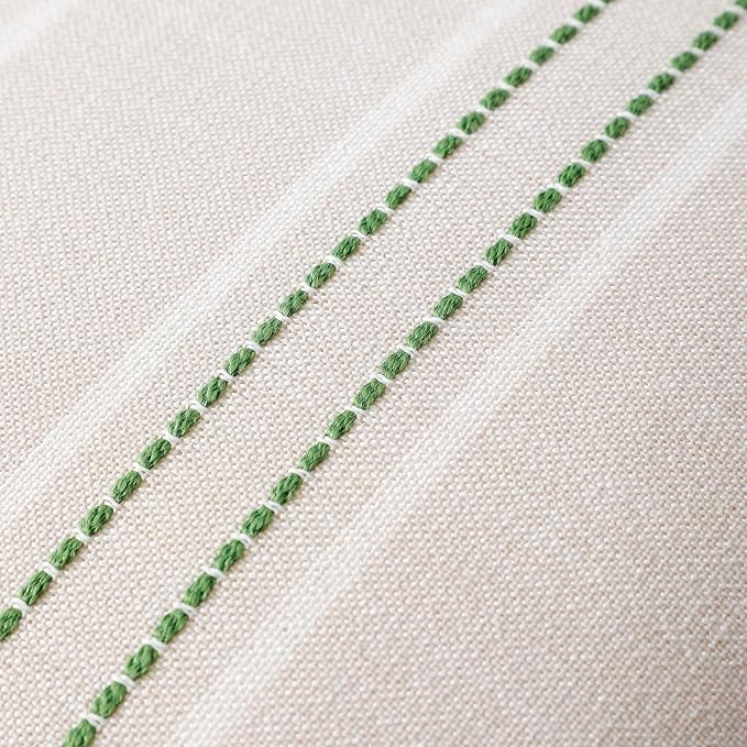 Hckot Spring Throw Pillow Covers 22x22 Set of 2 Grass Green Pillow Covers - Image 4