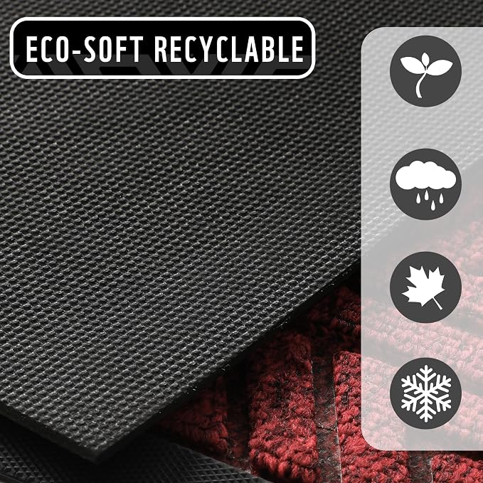 Yimobra Large Door Mat 36x24, All-Weather Waterproof Outdoor Mats - Image 6