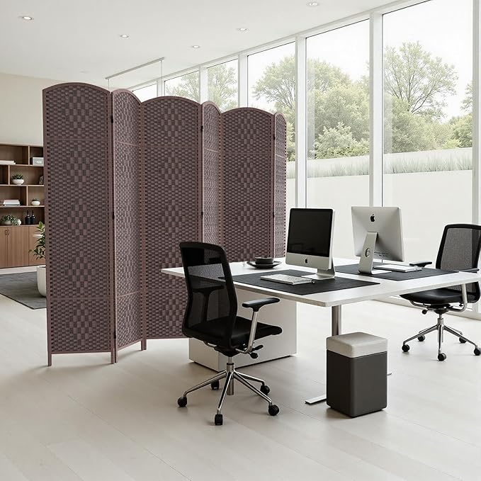 HALLYBEE Room Divider for Space Separation, Room Dividers and Folding Privacy - Image 6