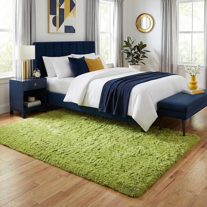 Merelax Soft Modern Indoor Large Shaggy Rug - Image 3
