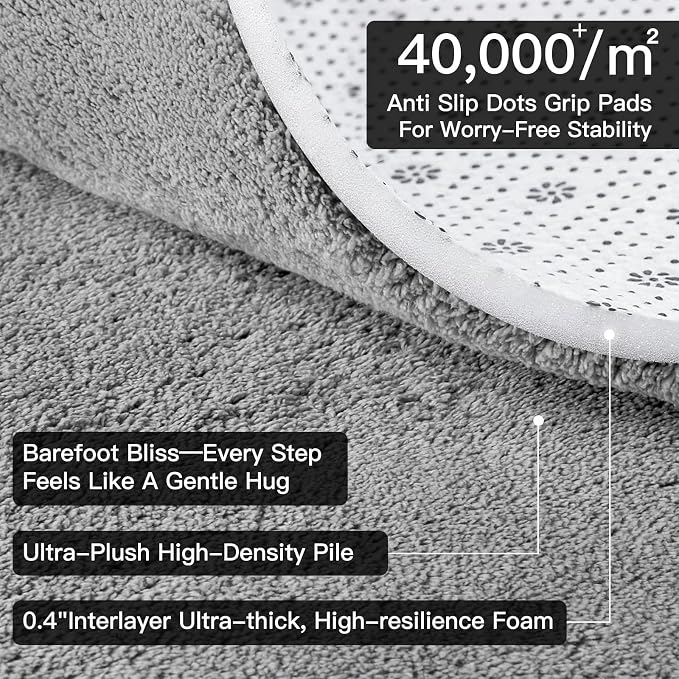 Sour Lemon 5x7 Area Rugs for Living Room, Soft Large Area Rug Fluffy Rugs for - Image 4