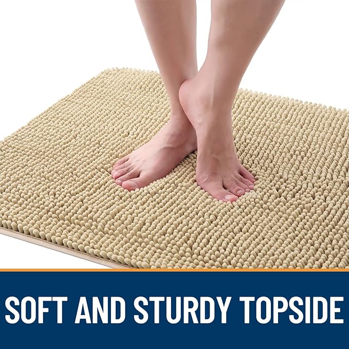 OLANLY Dog Door Mat for Muddy Paws 30x20, Absorbs Moisture and Dirt, Absorbent - Image 4