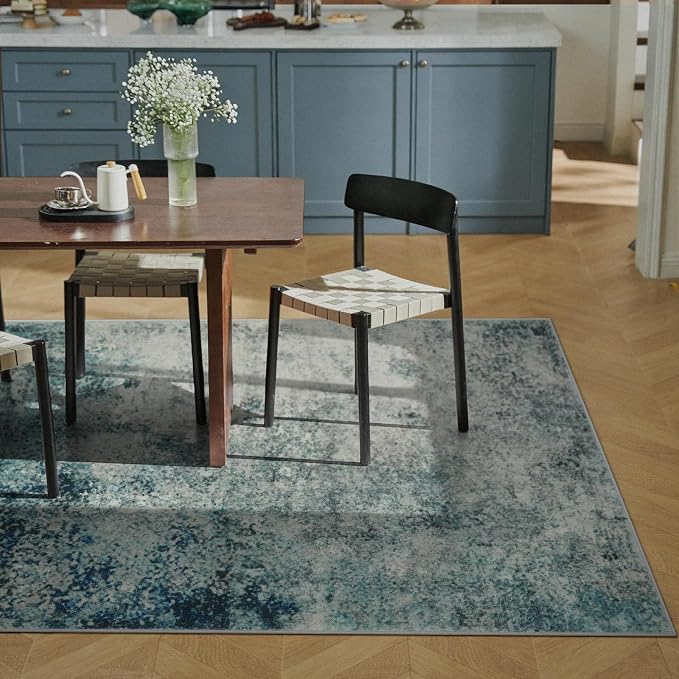 Lahome Modern Abstract Area Rugs 3x5 Washable Rug, Throw Rugs - Image 3
