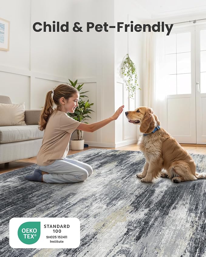 AMADA HOMEFURNISHING 8x10 Area Rug - Image 8