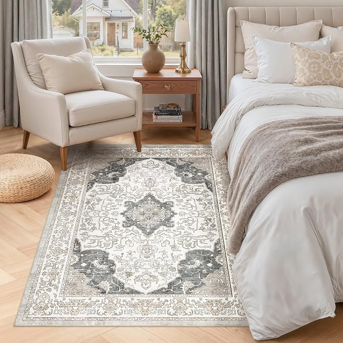 cotiled 3x5 Area Rugs Large Washable Rugs - Image 5