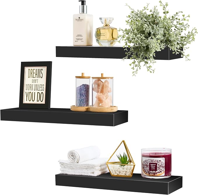 Sorbus Floating Shelves for Wall – 16 Inch Floating Shelf for Kitchen, Living - Image 8