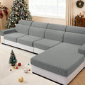 MAXIJIN Couch Cushion Covers for Sectional Sofa, Stretch Sofa Cushion Cover by MAXIJIN