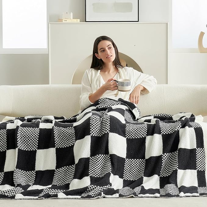 Snuggle Sac Checkered Blanket, 50x60 inches - Image 6