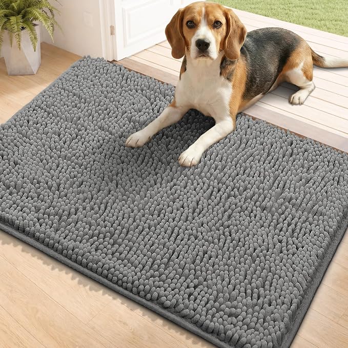 Bcoimo Super Absorbent Dog Door Mat, Pet Rugs by Bcoimo