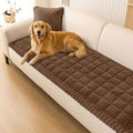 Smiry Non Slip Couch Covers for Dogs, Fuzzy Pet Couch Covers for 3 Cushion Sofa by Smiry