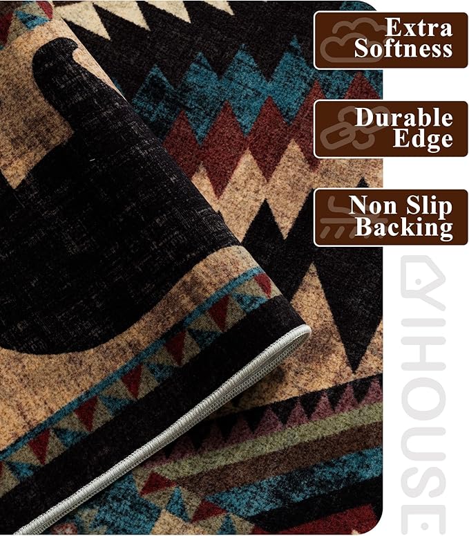 Hallway Runner Rug 2x8 Indoor Door Mat - Image 5