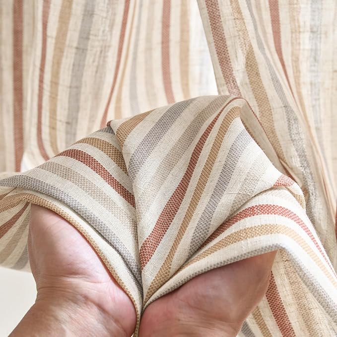 jinchan Colorful Linen Curtains - Image 9