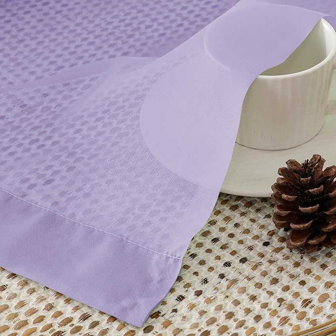 OVZME Lavender Sheer Curtains 72 Inches Long 2 Panels - Image 5