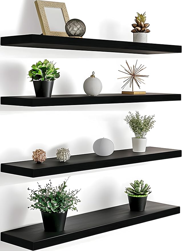GXYAWPJ 24 Inch Floating Shelves by Unknown