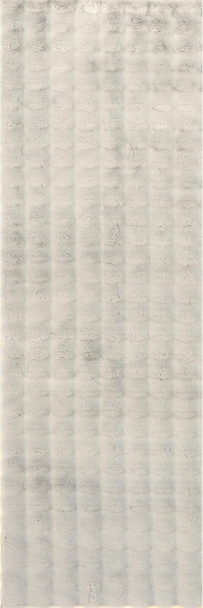 nuLOOM Jeni Grey, Solid Faux Rabbit, Fluffy and Cozy, High Traffic, Stain - Image 5