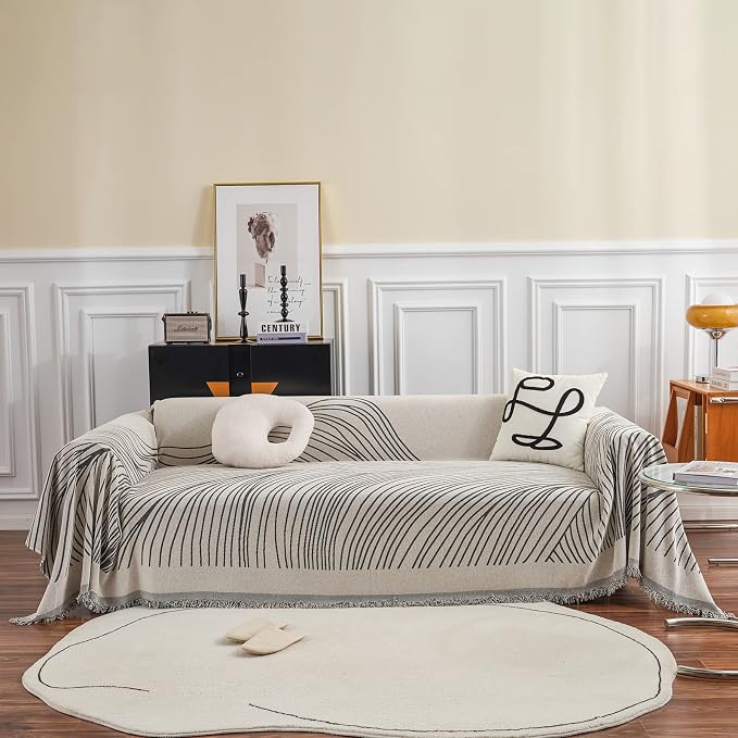 VClife XXL Sofa Cover Chenille Couch Cover by VCLIFE