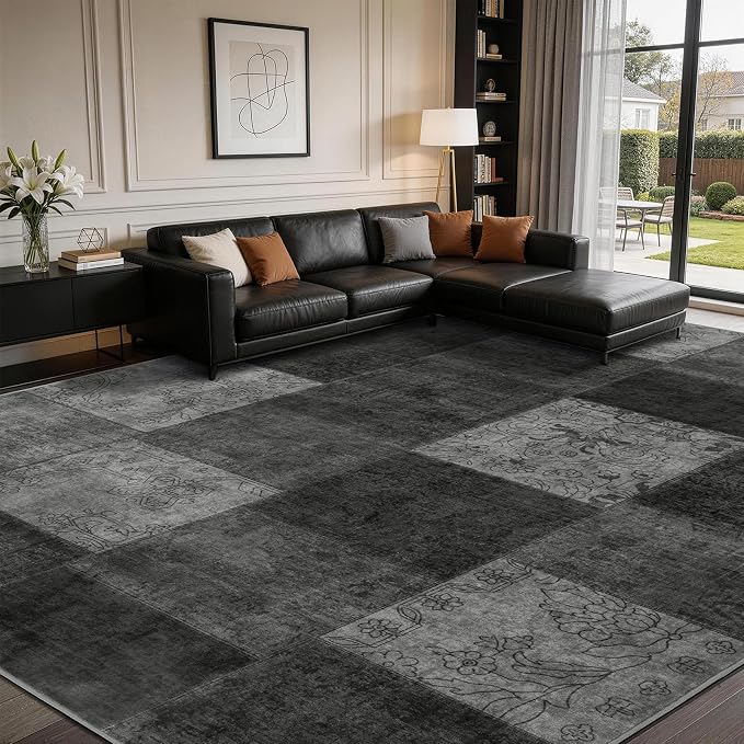 LIANLAM 8x10 Washable Area Rugs - Image 4