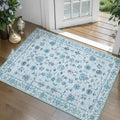 Tangsoo Floral Small Rug 2x3 Washable Rug by Tangsoo