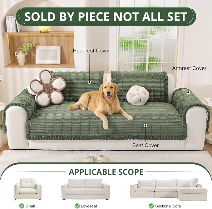 OstepDecor Washable Couch Cover - Image 4
