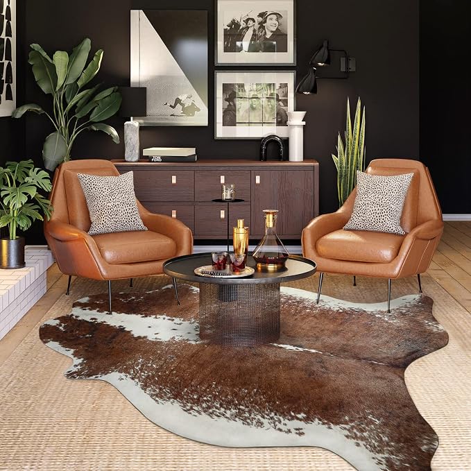 Easycozy Faux Cowhide Large Cow Print Rug - Image 9