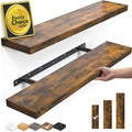 BAYKA Floating Shelves, 22.5 inches Rustic Wood Wall Shelves by Bayka
