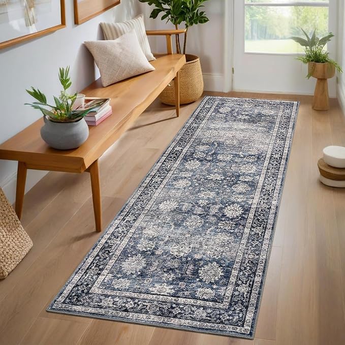 GarveeHome Runner Rugs 2x6 Vintage Printed Hallway Rugs by GarveeHome