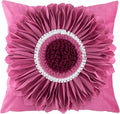 OiseauVoler 3D Sunflower Throw Pillow Cover Decorative Handmade Cushion Cover by OiseauVoler