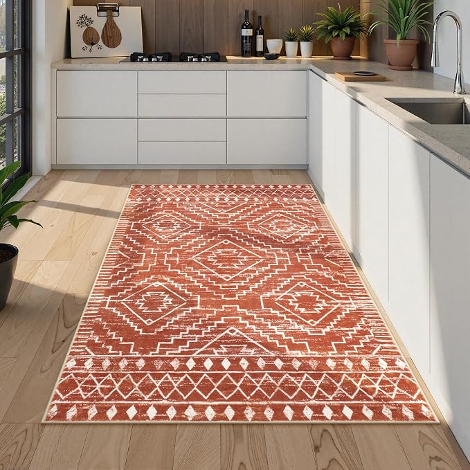 Wonnitar Moroccan 5x7 Area Rugs, Large Soft Rug - Image 6