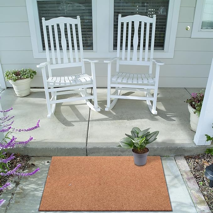 AAZZKANG Door Mats Outdoor 2 Pack Multi-Purpose Blank Doormat Large 36"x24" Non - Image 5