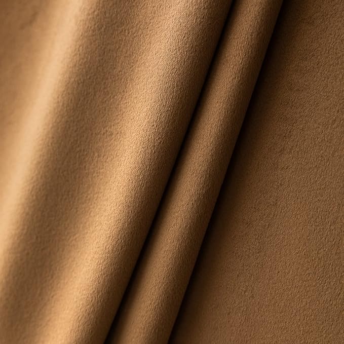NiNi ALL Decorative Throw Pillow Covers Velvet 26x26 Inch Pack of 2 Brown - Image 4