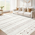 cotiled 5x7 Area Rug Living Room: Washable Boho Rugs by COTILED