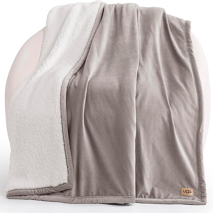 UGG Bliss Throw Blanket Plush Soft Fleece Fluffy Blankets by UGG