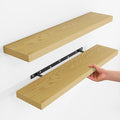 Fun Memories Rustic Wood Floating Shelves by FunMemories
